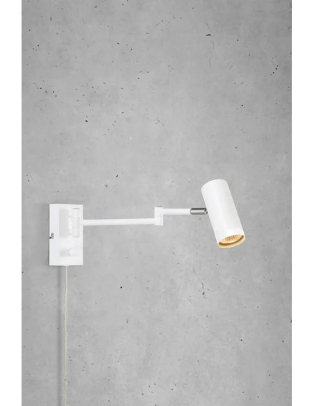 Applique de lecture Torino blanche tête orientable GU10