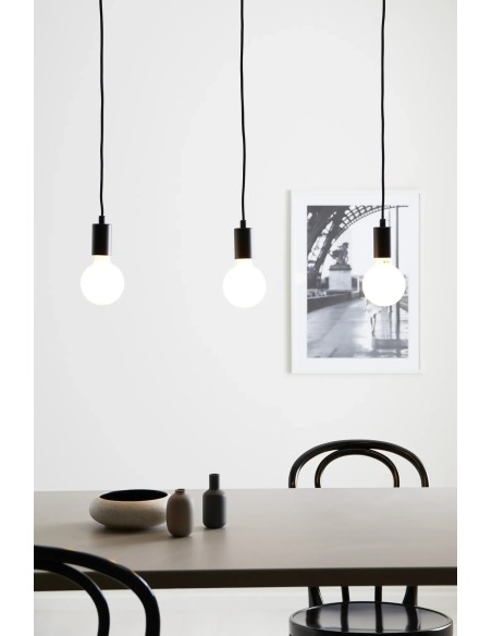 Suspension design Sky noire pour salon ou salle à manger