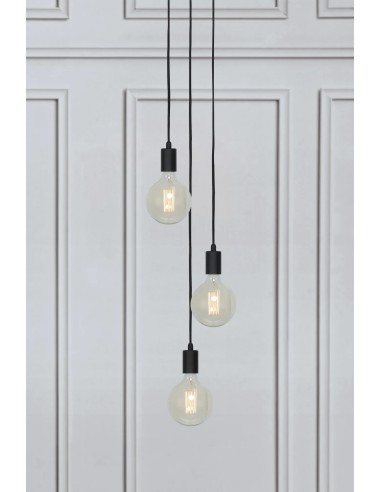 Plafonnier design Sky 3 ampoules E27 pour salon