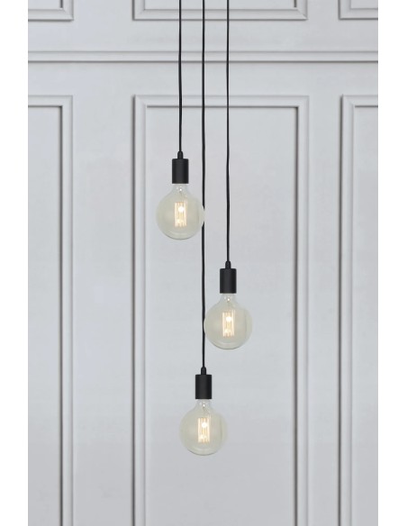 Plafonnier design Sky 3 ampoules E27 pour salon