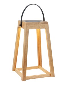 Lanterne solaire Nordique Markslojd en bois de chêne pour extérieur