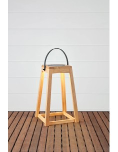 Lanterne solaire Nordique Markslojd en bois de chêne pour extérieur 2