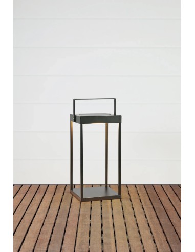 Lanterne solaire LED design moderne et minimaliste