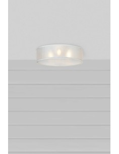 Plafonnier Haru Blanc en fibre de banane Markslojd 2