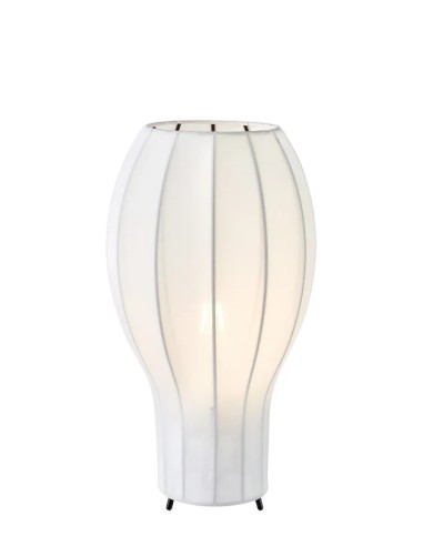 Lampe de table Globo Markslojd abat-jour tissu blanc