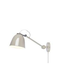 Applique murale Inclination Markslojd métal greige orientable