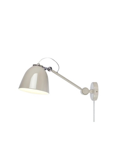 Applique murale Inclination Markslojd métal greige orientable