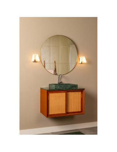 Korgis  de Lucide - Applique murale Salle de bains LED 1x10W 3000K IP44 Noire