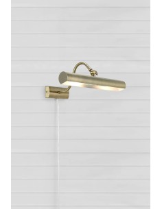 Applique murale Ciglia Markslojd en laiton antique avec tête orientable 2