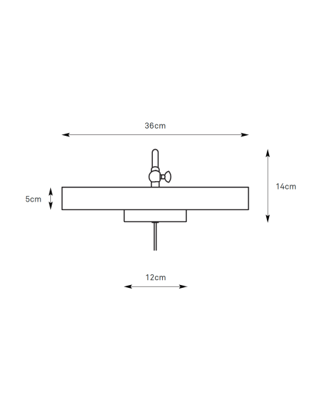Applique murale décorative Ciglia pour photos et œuvres d’art