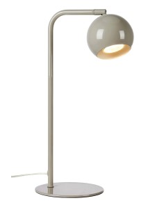 Lampe de table Pop Markslojd gris brillant abat-jour orientable
