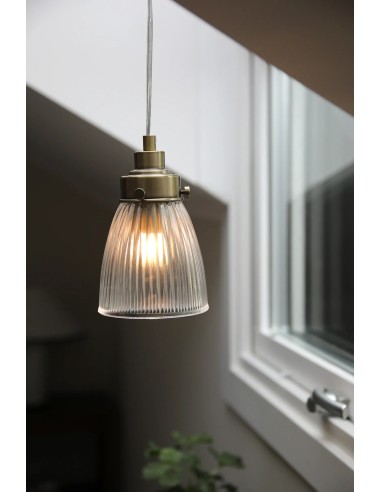 Petite lampe décorative fenêtre style classique laiton