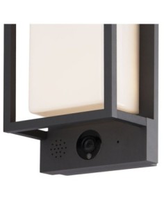 Applique murale extérieure Led avec caméra Meribel - Mantra Leluminaireled.com 2