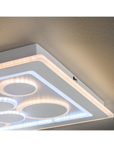 Plafonnier/applique Led variateur et CCT  - Fisher & Honsel - Ratio Leluminaireled.com