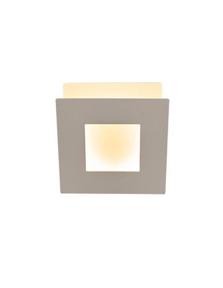 Applique Murale LED 18W 1260LM 3000K Aluminium Blanc - Mantra - Dalia