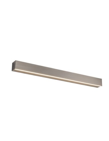Applique murale LED Elegance Mantra gris extra-plat 61 cm design moderne