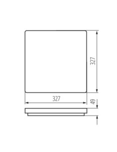 Plafonnier intérieur Led IP 54  - Kanlux - Varso Leluminaireled.com 2