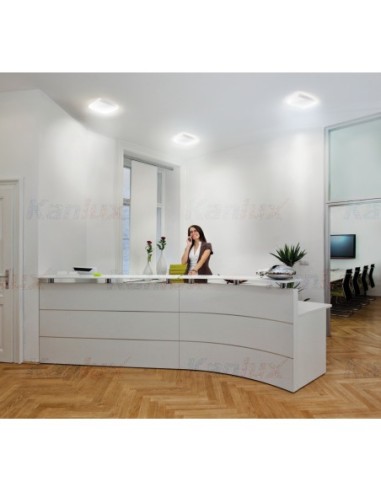 Plafonnier intérieur Led IP 54  - Kanlux - Varso Leluminaireled.com