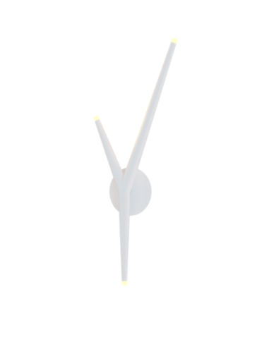 Applique murale LED Arrecife Mantra finition blanc mat design vertical moderne