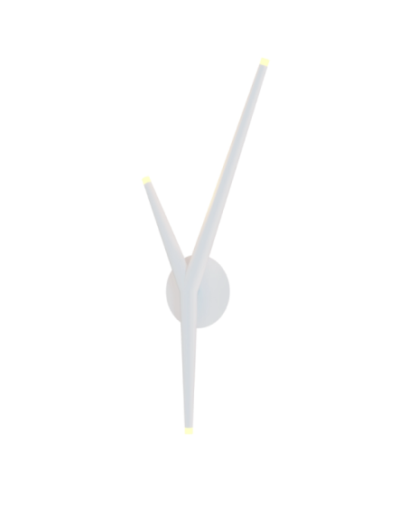 Applique murale LED Arrecife Mantra finition blanc mat design vertical moderne