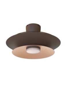 Ventilateur plafond Diam. 106cm 20W 3000/5000K Café - Mantra - Patagonia