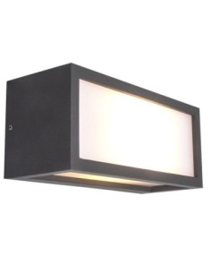 Applique extérieure Utah gris foncé mat design moderne E27 IP65