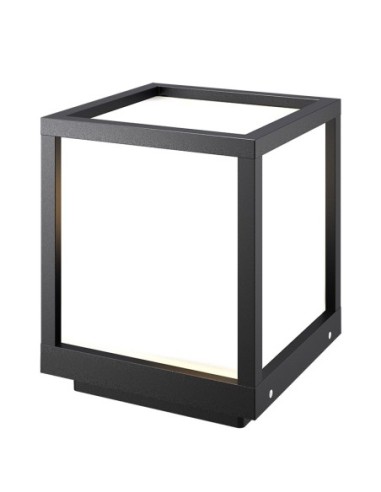 Applique extérieure Utah gris foncé design moderne E27 IP65 façade