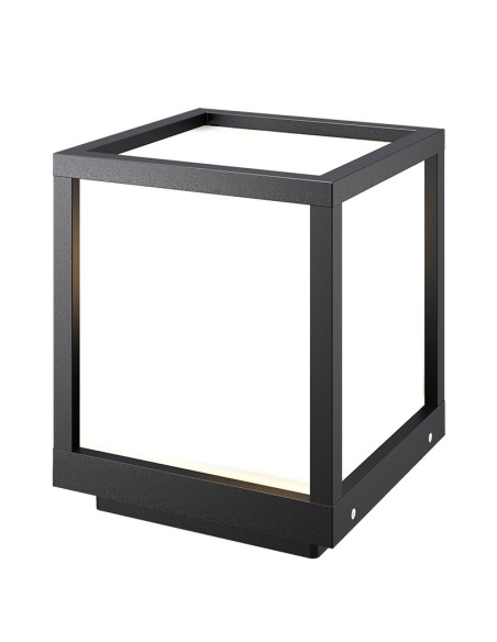 Applique extérieure Utah gris foncé design moderne E27 IP65 façade