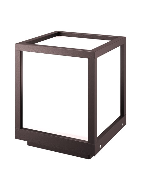 Applique extérieure Utah finition corten design industriel moderne E27 IP65