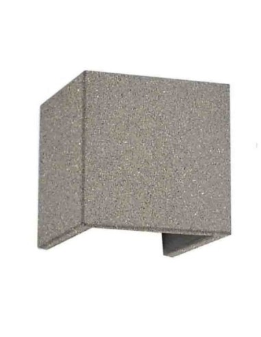 Applique extérieure Taos LED effet béton gris pierre design moderne IP65 façade