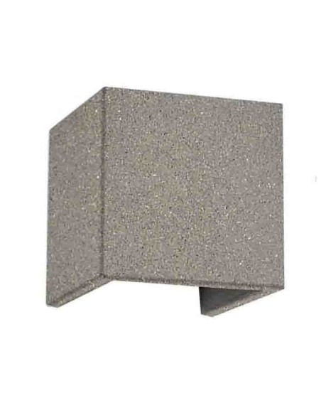 Applique extérieure Taos LED effet béton gris pierre design moderne IP65 façade