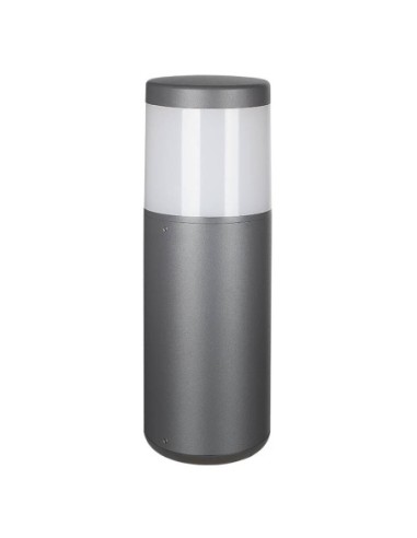 Applique extérieure Chicago gris foncé design vertical moderne E27 IP65 façade