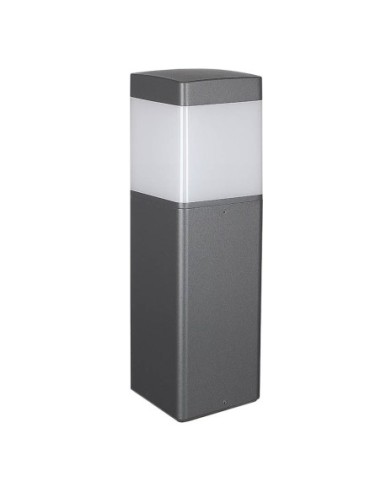 Applique extérieure Chicago gris foncé design vertical moderne E27 IP65
