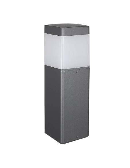 Applique extérieure Chicago gris foncé design vertical moderne E27 IP65
