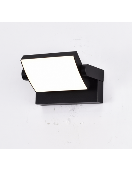 Applique extérieure Mantra Cooper LED noir mat design moderne IP54 façade