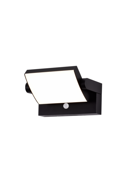 Applique extérieure Mantra Cooper LED noir mat design moderne IP54