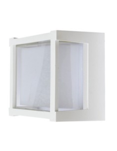 Plafonnier extérieur Mantra Creek LED blanc design minimaliste IP65