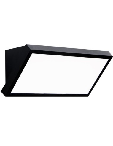 Applique extérieure Mantra Creek LED noir mat design moderne façade IP65
