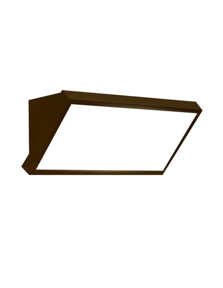 Applique extérieure Mantra Creek LED finition corten design industriel façade moderne IP65