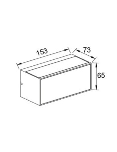 Applique extérieure Mantra Cancun LED gris foncé design moderne IP65 façade 2