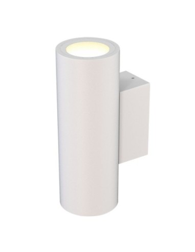 Applique murale extérieure Mantra Pere blanche design moderne façade IP65
