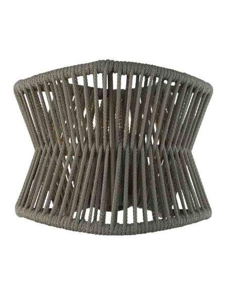 Applique murale extérieure Mantra Polinesia beige E27 IP44 style naturel moderne