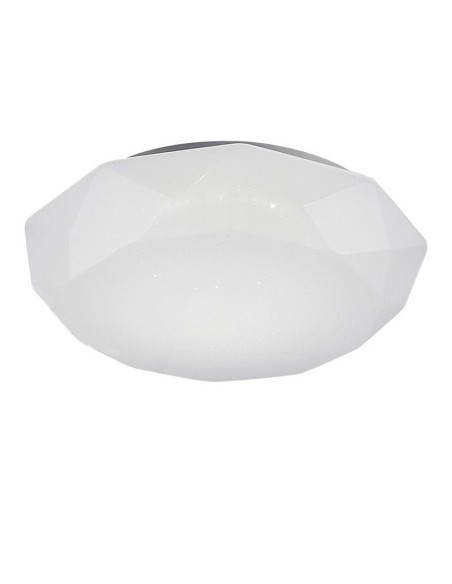 Plafonnier LED Diamante II Mantra blanc 51 cm design moderne élégant