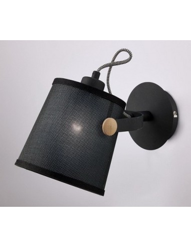 Applique murale nordique intérieure Mantra Nordica noir bois design scandinave