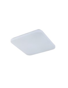Plafonnier LED Quatro II Mantra blanc carré 50x50 cm design moderne