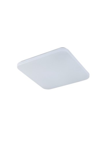 Plafonnier LED Quatro II Mantra blanc carré 50x50 cm design moderne