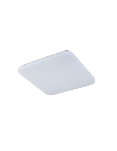 Plafonnier LED Quatro II Mantra blanc carré 50x50 cm design moderne