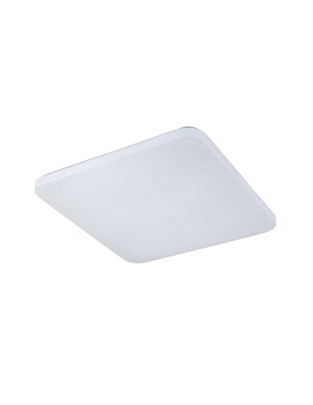 Plafonnier LED Quatro II Mantra blanc carré 50x50 cm design moderne