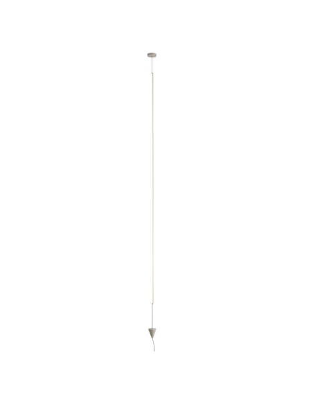 Lampadaire suspendu Diam. 8cm, 3000K, 2160LM, 36W Blanc - Mantra - Vertical