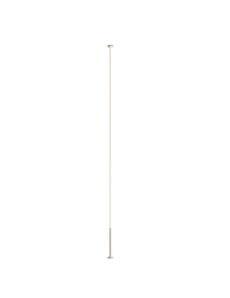 Lampadaire suspendu Diam. 8cm, 3000K, 2400LM, 40W Blanc - Mantra - Vertical